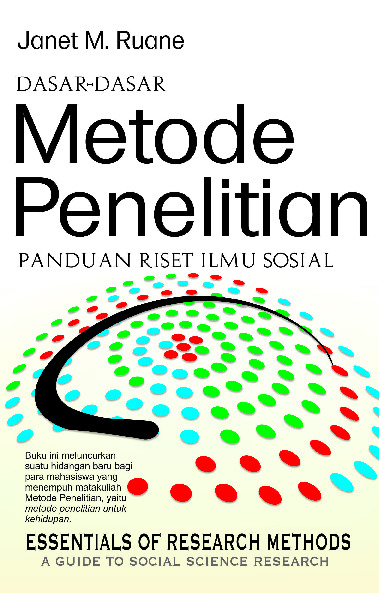 Sampul buku Dasar- Dasar Metode ...